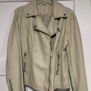 Brand new with tag leather like jacket. Soft and supple feel.